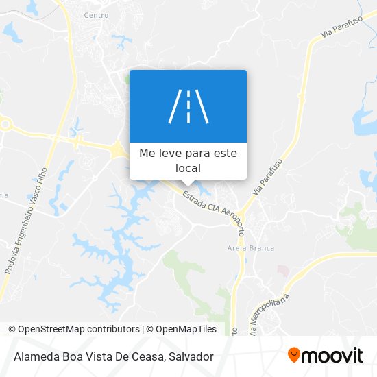 Alameda Boa Vista De Ceasa mapa