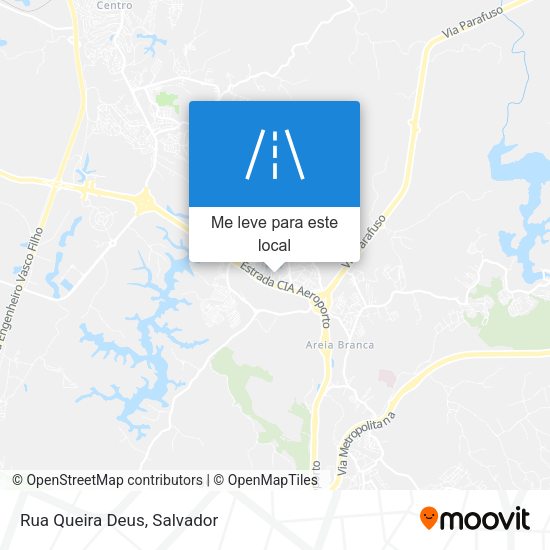 Rua Queira Deus mapa