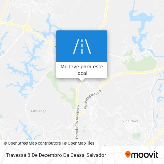 Travessa 8 De Dezembro Da Ceasa mapa