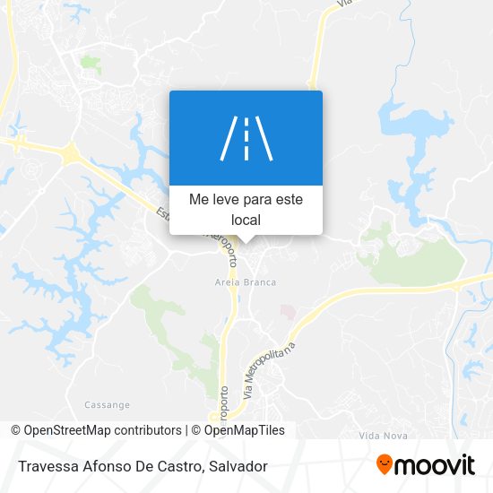 Travessa Afonso De Castro mapa