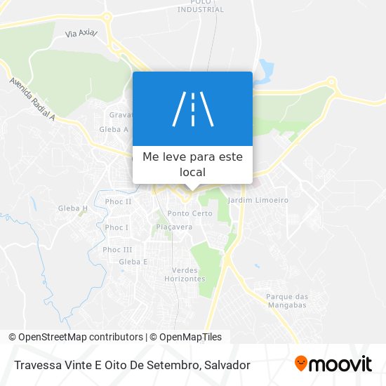 Travessa Vinte E Oito De Setembro mapa