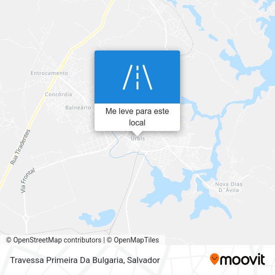 Travessa Primeira Da Bulgaria mapa