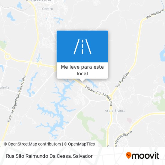 Rua São Raimundo Da Ceasa mapa