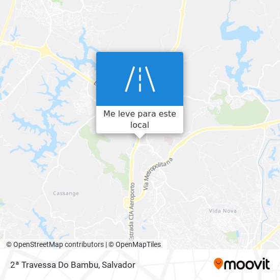 2ª Travessa Do Bambu mapa