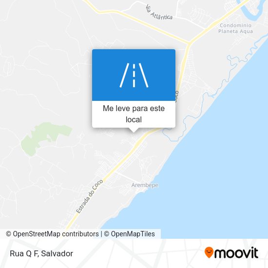 Rua Q F mapa