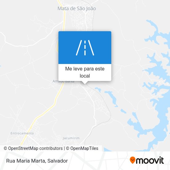 Rua Maria Marta mapa