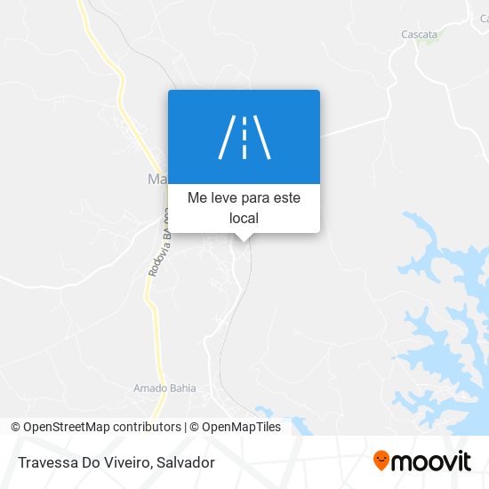 Travessa Do Viveiro mapa