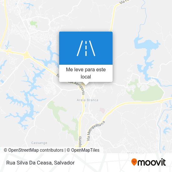 Rua Silva Da Ceasa mapa