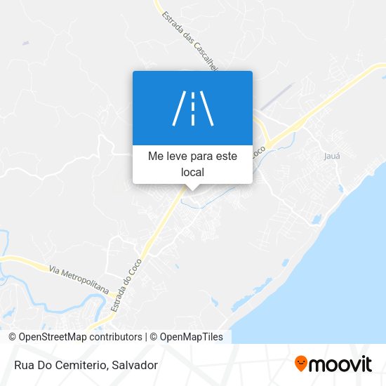 Rua Do Cemiterio mapa