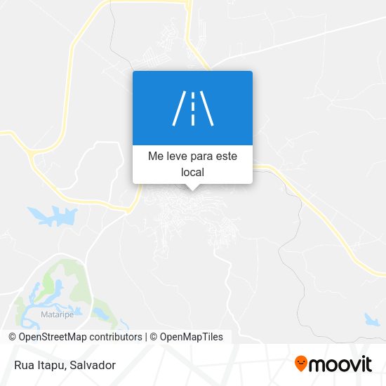 Rua Itapu mapa