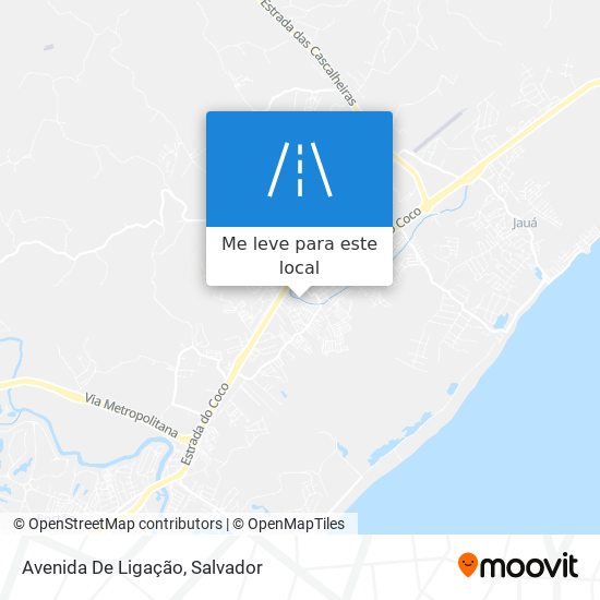 Avenida De Ligação mapa