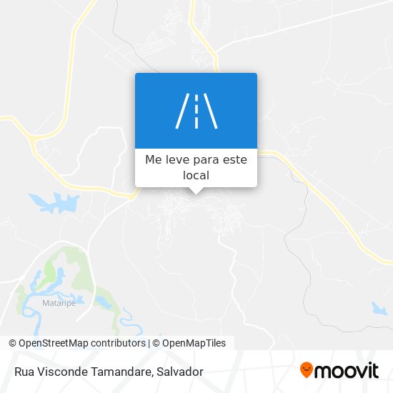 Rua Visconde Tamandare mapa