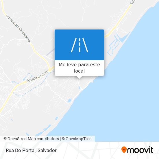 Rua Do Portal mapa