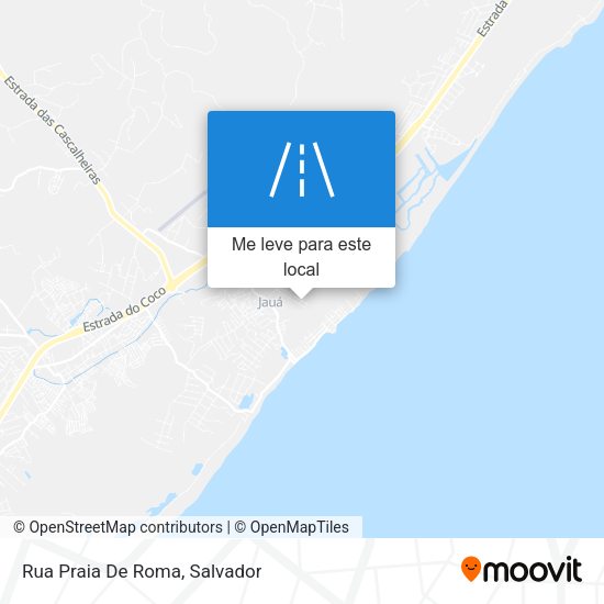 Rua Praia De Roma mapa