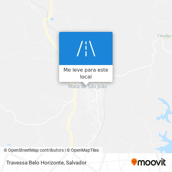 Travessa Belo Horizonte mapa