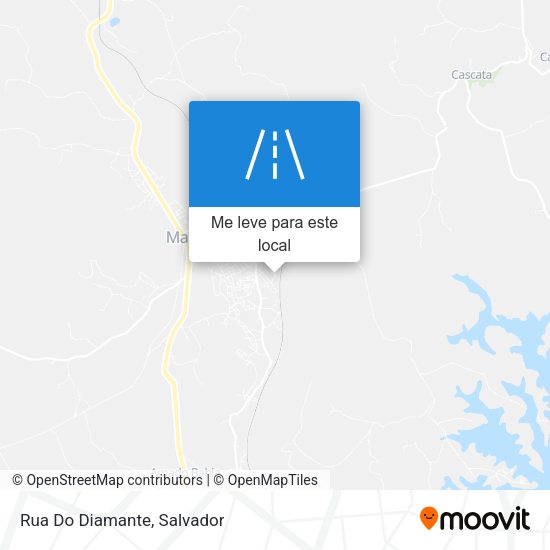 Rua Do Diamante mapa