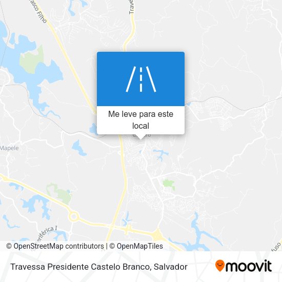 Travessa Presidente Castelo Branco mapa
