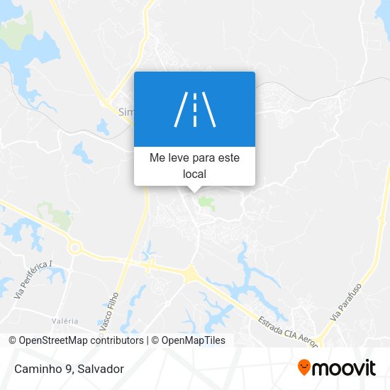 Caminho 9 mapa