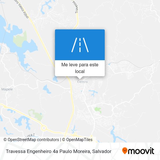 Travessa Engenheiro 4a Paulo Moreira mapa