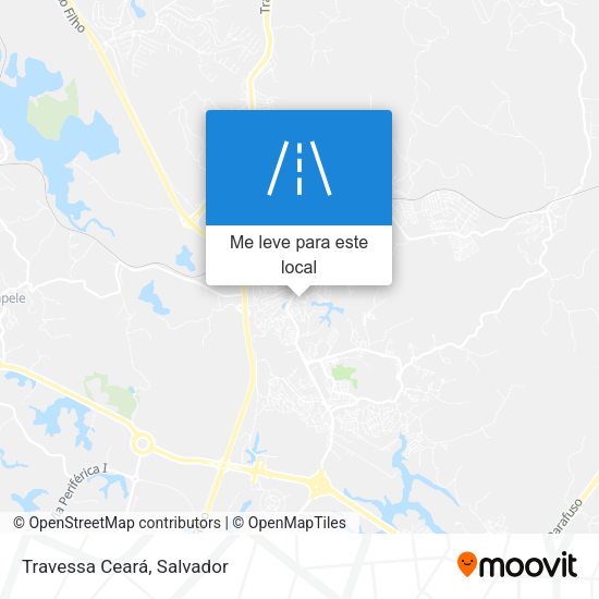 Travessa Ceará mapa