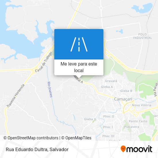 Rua Eduardo Dultra mapa