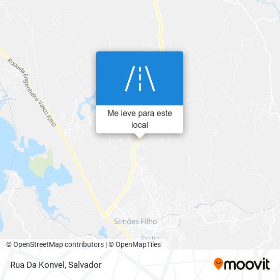 Rua Da Konvel mapa