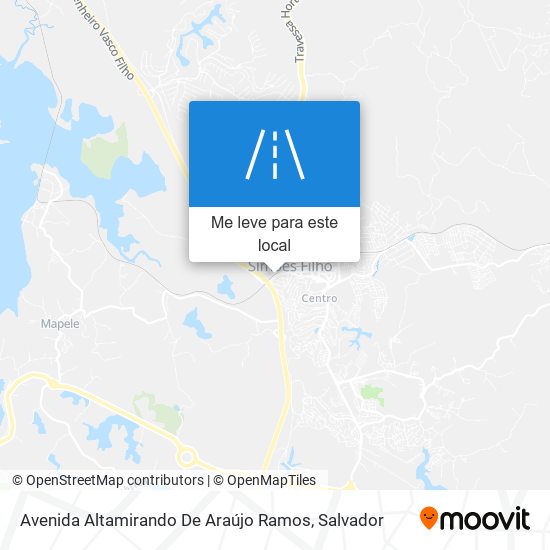 Avenida Altamirando De Araújo Ramos mapa