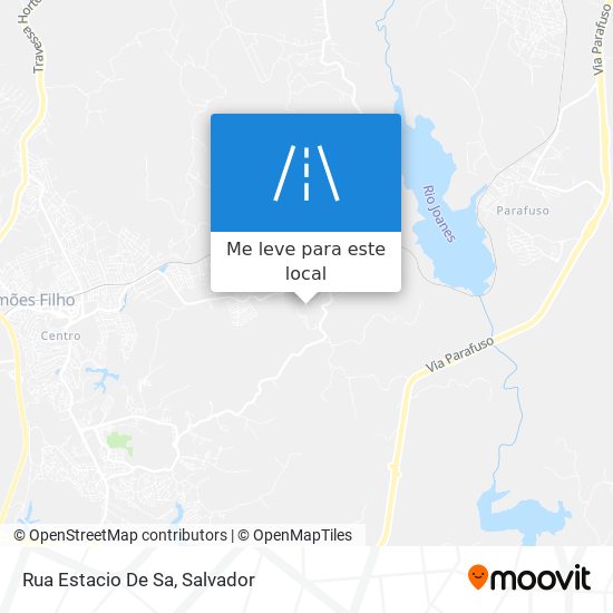 Rua Estacio De Sa mapa