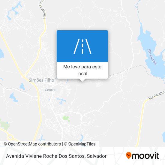 Avenida Viviane Rocha Dos Santos mapa