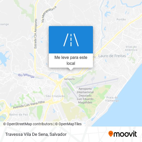 Travessa Vila De Sena mapa