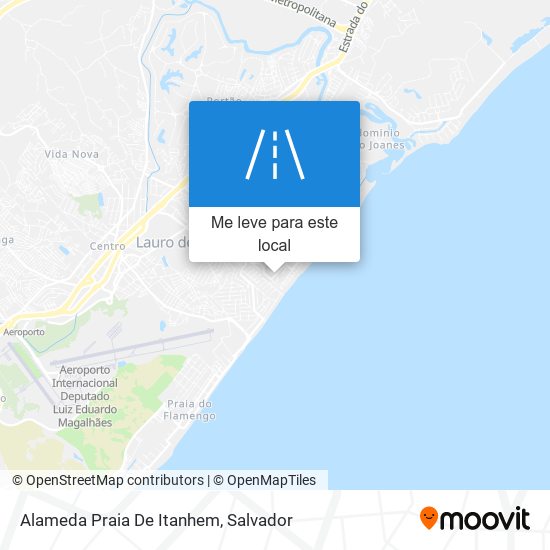 Alameda Praia De Itanhem mapa