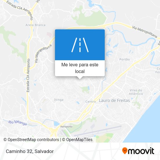 Caminho 32 mapa
