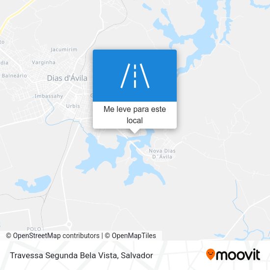 Travessa Segunda Bela Vista mapa