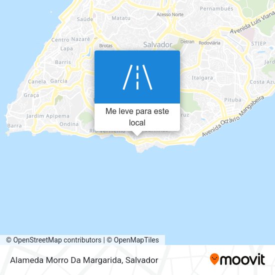 Alameda Morro Da Margarida mapa