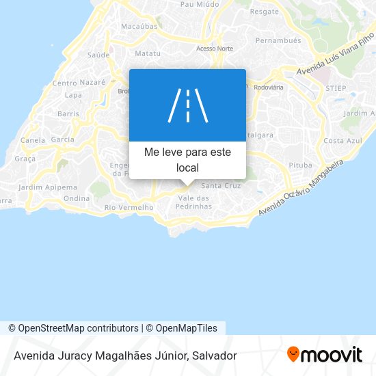 Avenida Juracy Magalhães Júnior mapa