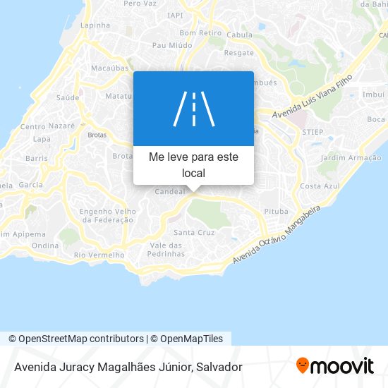 Avenida Juracy Magalhães Júnior mapa