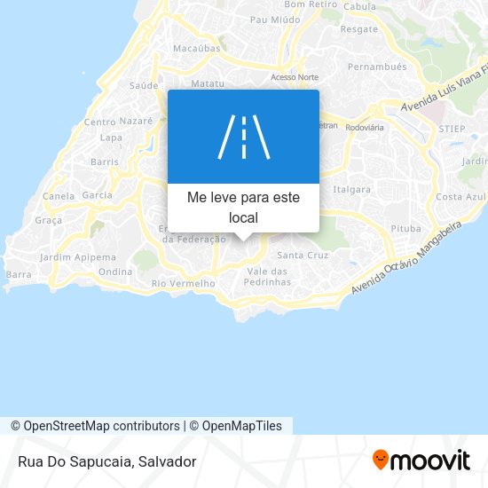 Rua Do Sapucaia mapa