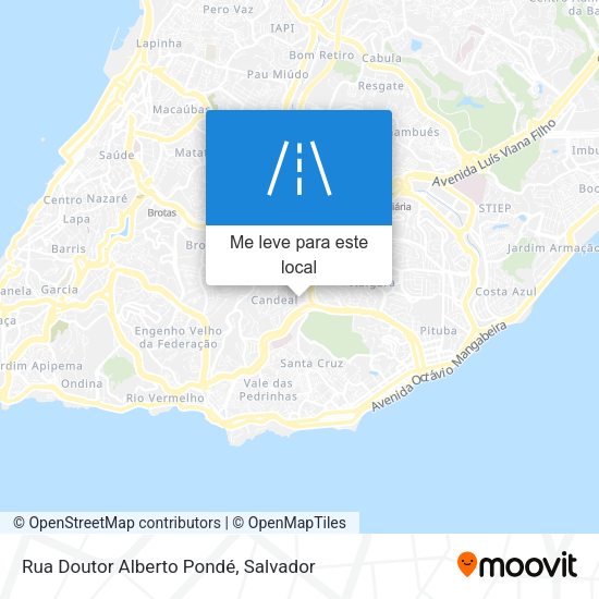 Rua Doutor Alberto Pondé mapa