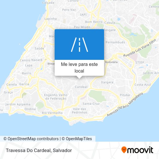 Travessa Do Cardeal mapa