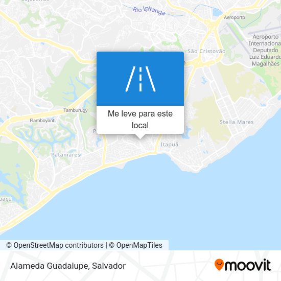 Alameda Guadalupe mapa