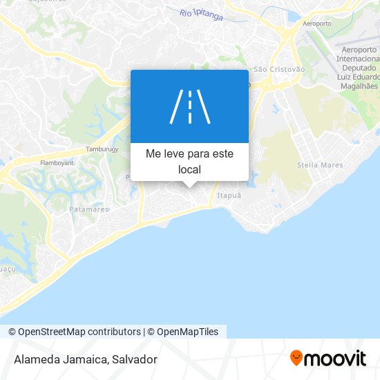 Alameda Jamaica mapa