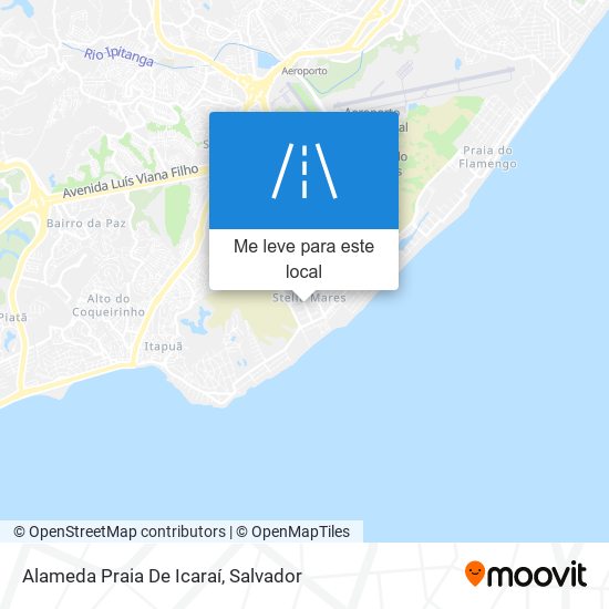 Alameda Praia De Icaraí mapa