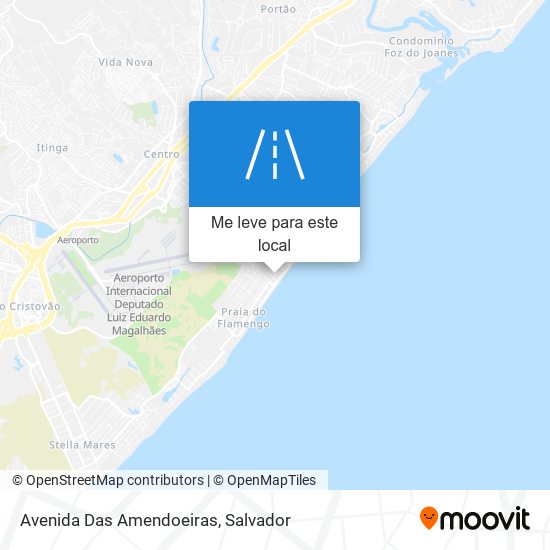 Avenida Das Amendoeiras mapa