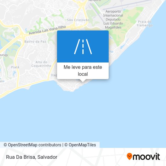 Rua Da Brisa mapa
