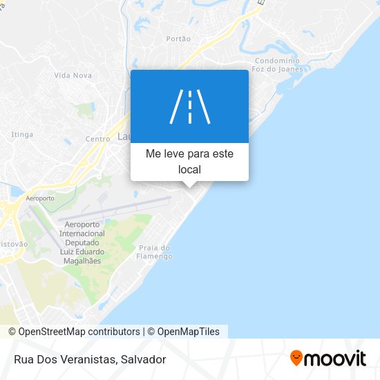 Rua Dos Veranistas mapa