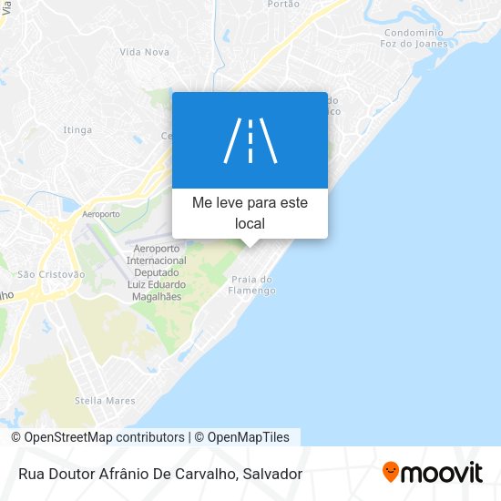Rua Doutor Afrânio De Carvalho mapa