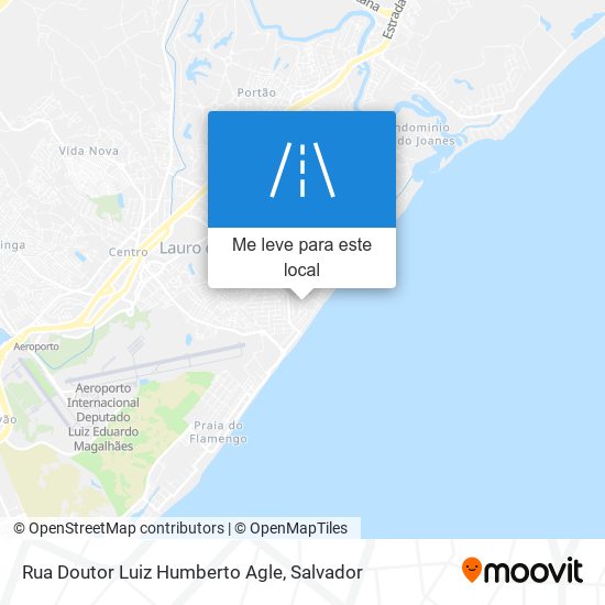 Rua Doutor Luiz Humberto Agle mapa