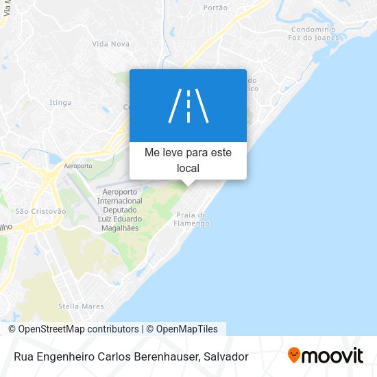 Rua Engenheiro Carlos Berenhauser mapa