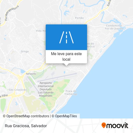 Rua Graciosa mapa