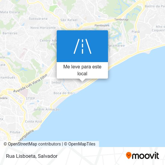 Rua Lisboeta mapa